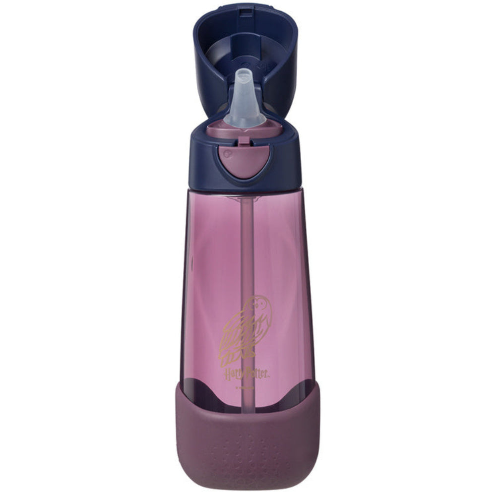 Butelka tritanowa ze słomką B.Box Harry Potter– szczelna, z silikonową słomką i zamknięciem na przycisk