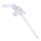 Butelka tritanowa ze słomką B.Box Indigo Rose– szczelna, z silikonową słomką i zamknięciem na przycisk, kolor: granatowy/różowy