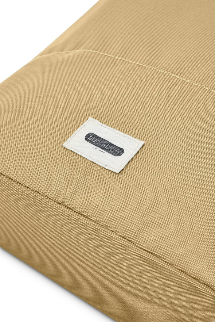 Black+Blum Insulated Tote Bag – beżowa torba termiczna na lunch i przekąski, zapinana na zamek, pojemna i elegancka