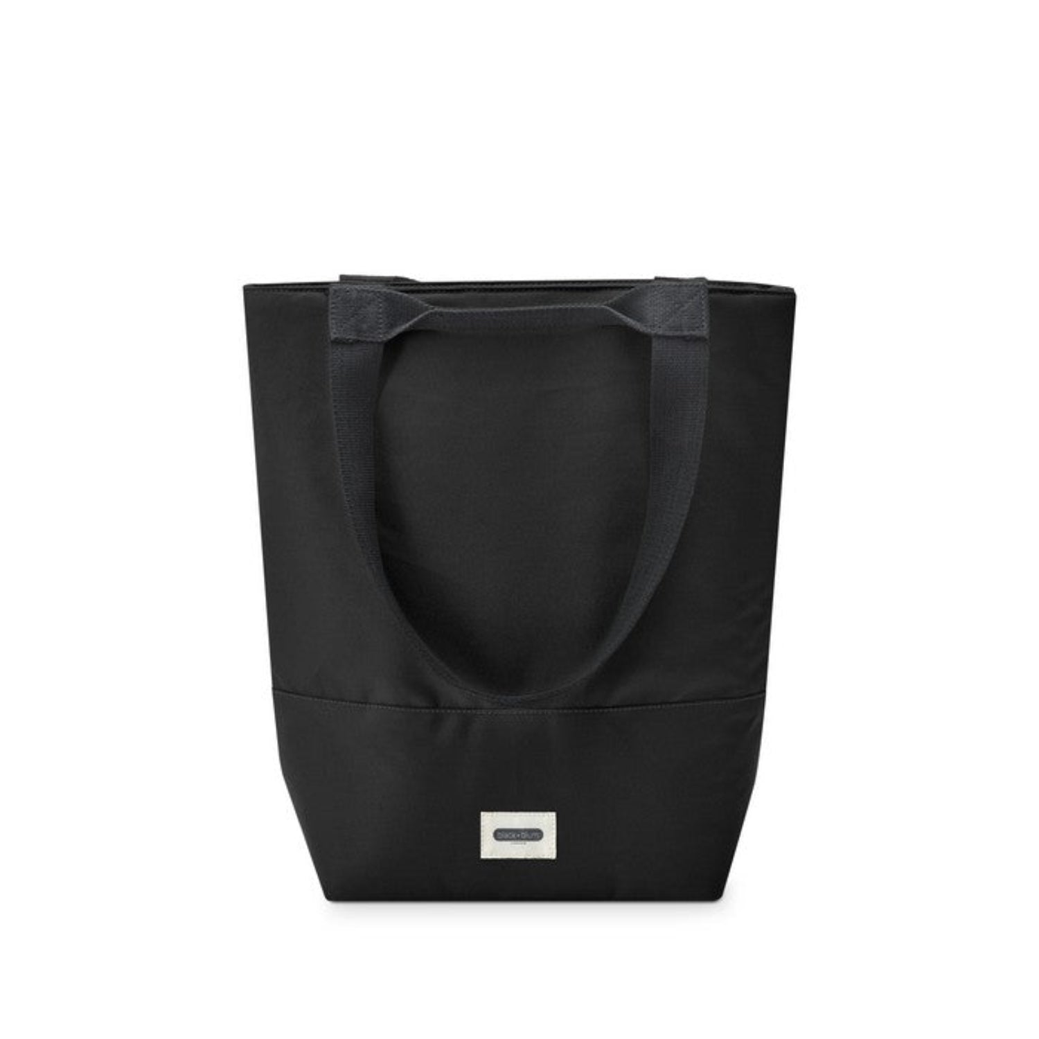 Black+Blum Insulated Tote Bag – czarna torba termiczna na lunch i przekąski, zapinana na zamek, pojemna i elegancka