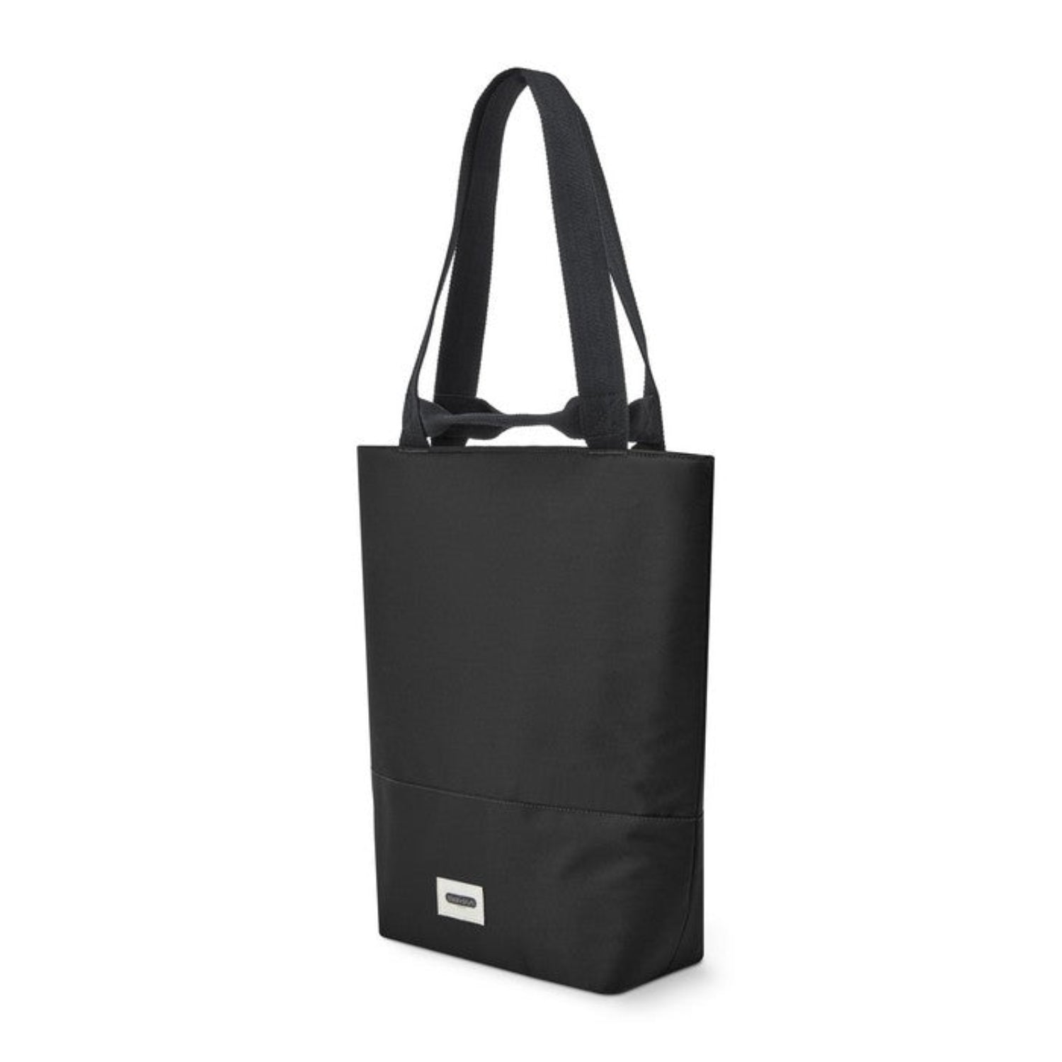 Black+Blum Insulated Tote Bag – czarna torba termiczna na lunch i przekąski, zapinana na zamek, pojemna i elegancka