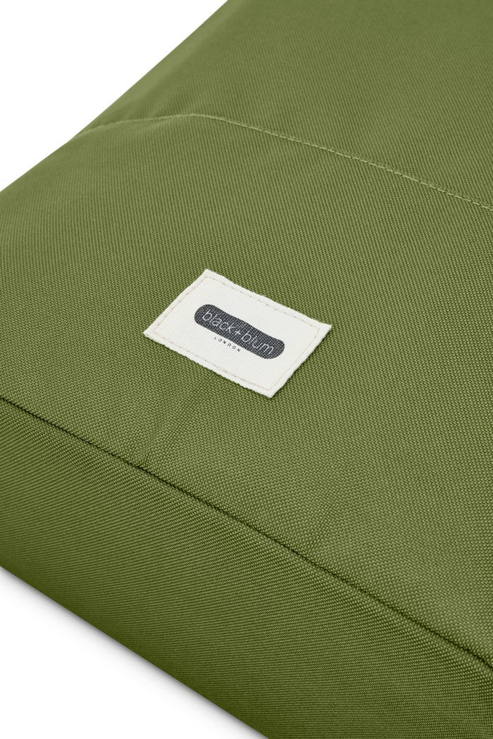 Black+Blum Insulated Tote Bag – zielona torba termiczna na lunch i przekąski, zapinana na zamek, pojemna i elegancka