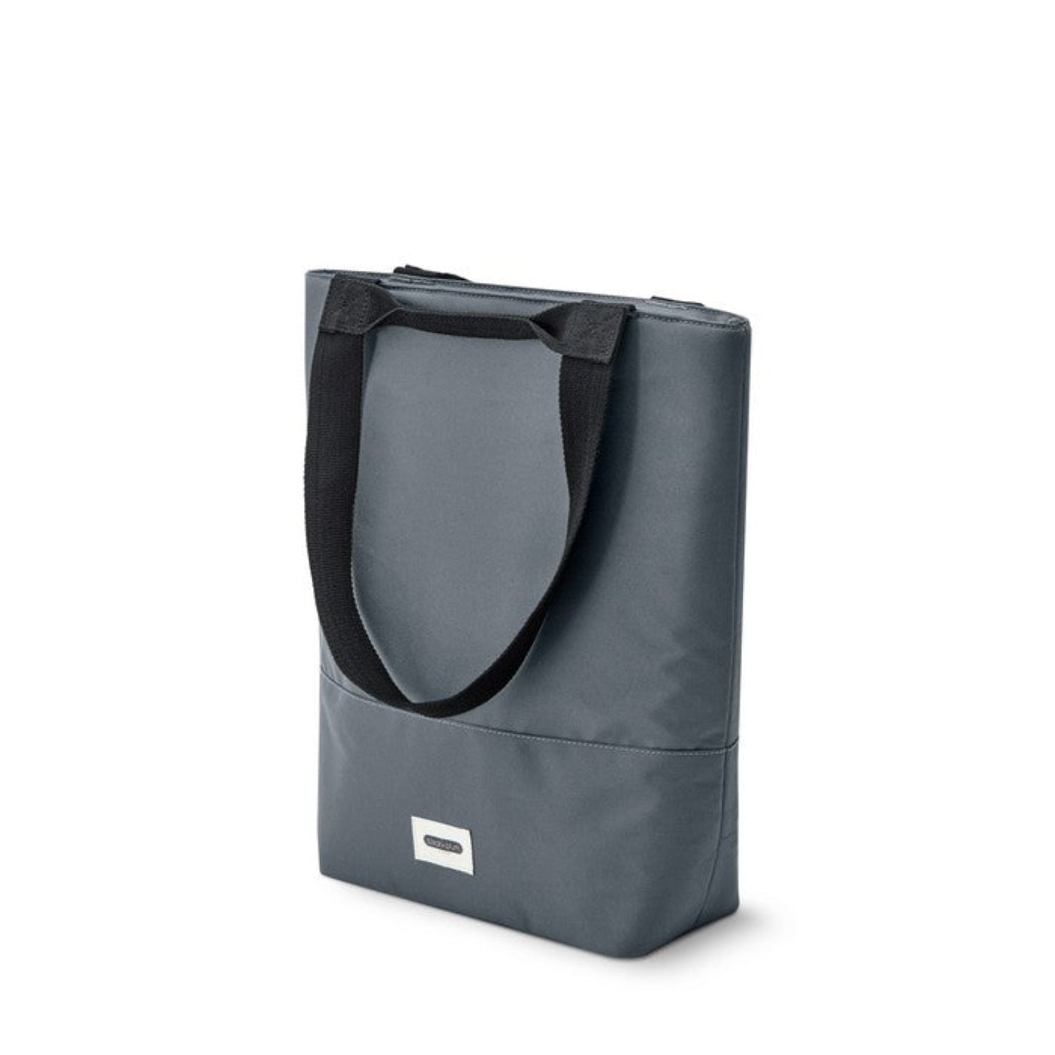 Black+Blum Insulated Tote Bag – szara torba termiczna na lunch i przekąski, zapinana na zamek, pojemna i elegancka
