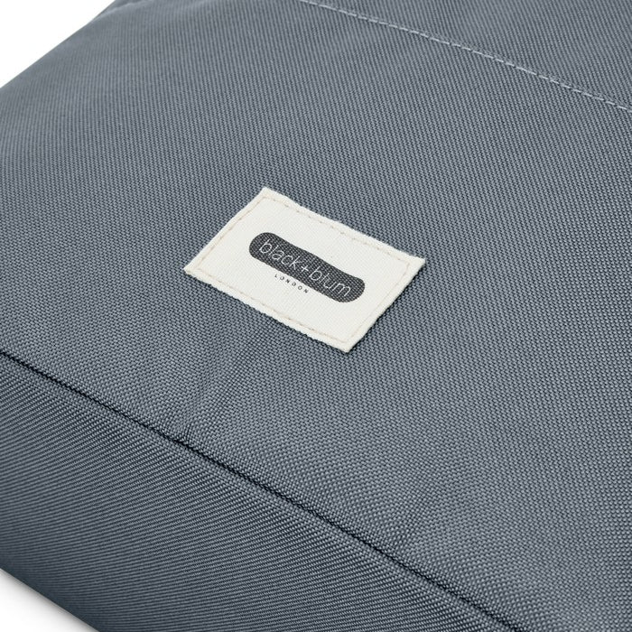 Black+Blum Insulated Tote Bag – szara torba termiczna na lunch i przekąski, zapinana na zamek, pojemna i elegancka