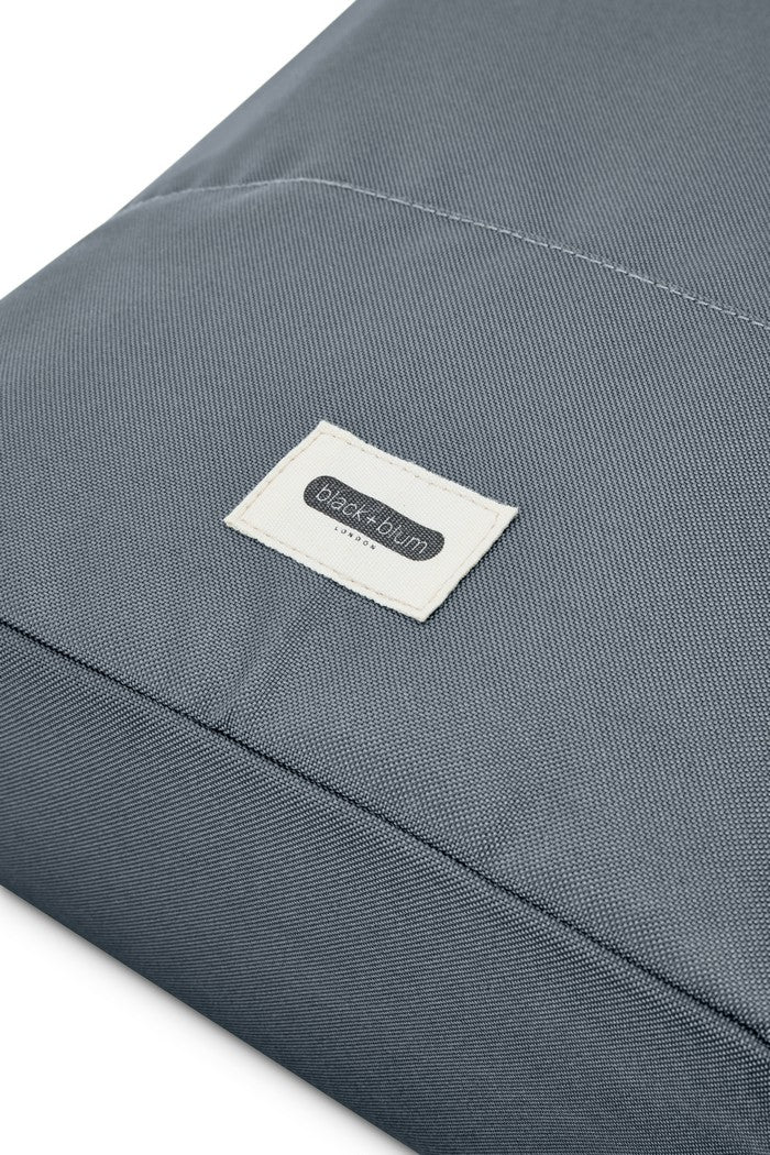 Black+Blum Insulated Tote Bag – szara torba termiczna na lunch i przekąski, zapinana na zamek, pojemna i elegancka