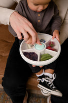 GoBe Large Snack Spinner – pojemnik na przekąski, interaktywny, szczelny i łatwy w obsłudze, kolor: mint green