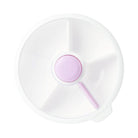 GoBe Large Snack Spinner – pojemnik na przekąski, interaktywny, szczelny i łatwy w obsłudze, kolor: taro purple