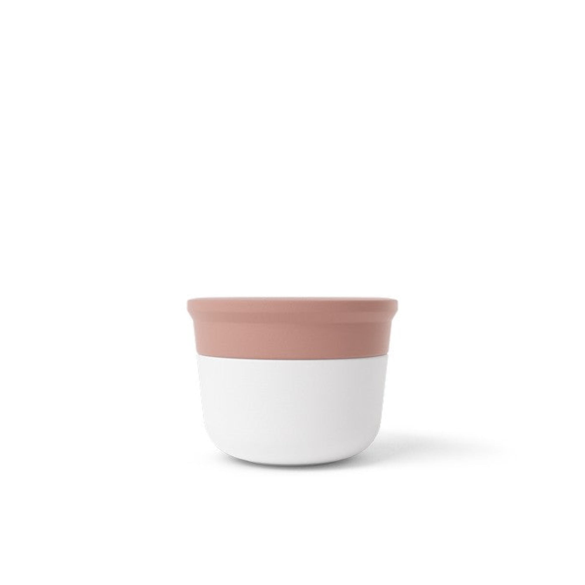 Monbento Temple S Moka / Pink – zestaw 2 pojemników po 10 ml. Idealne na sosy i dipy, szczelne, kompaktowe, bez BPA, do mikrofalówki i zmywarki