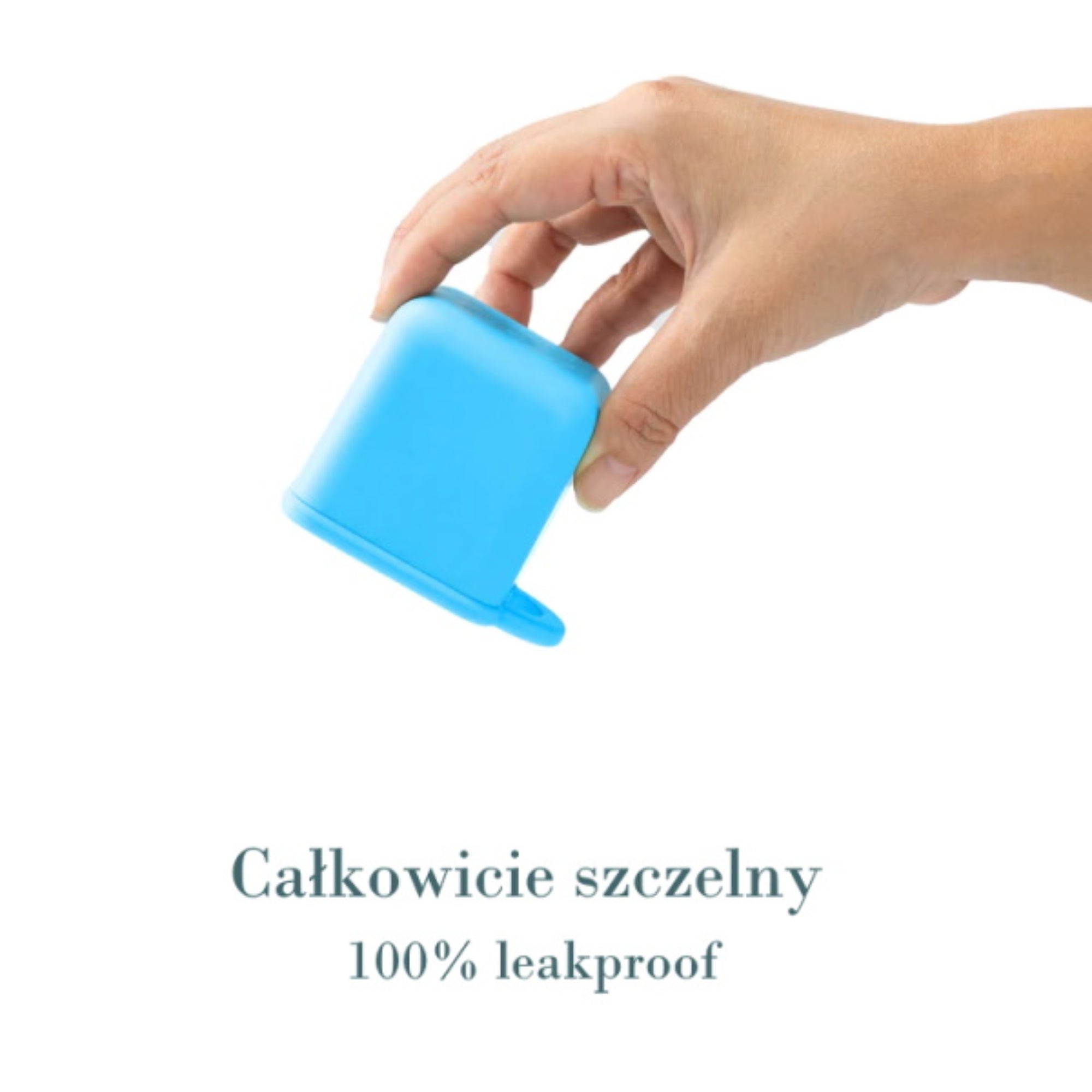 OmieDip – 2 silikonowe pojemniczki, bez BPA, 100% szczelne, pasują do OmieBox, kolor: turkusowo-różowy