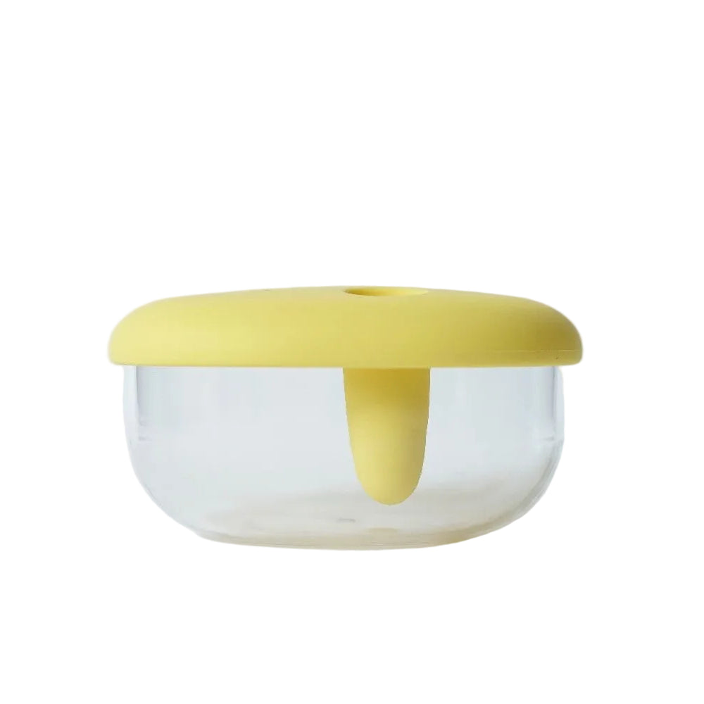 Pojemnik na przekąski Monchi Butter Yellow do pracy przy komputerze