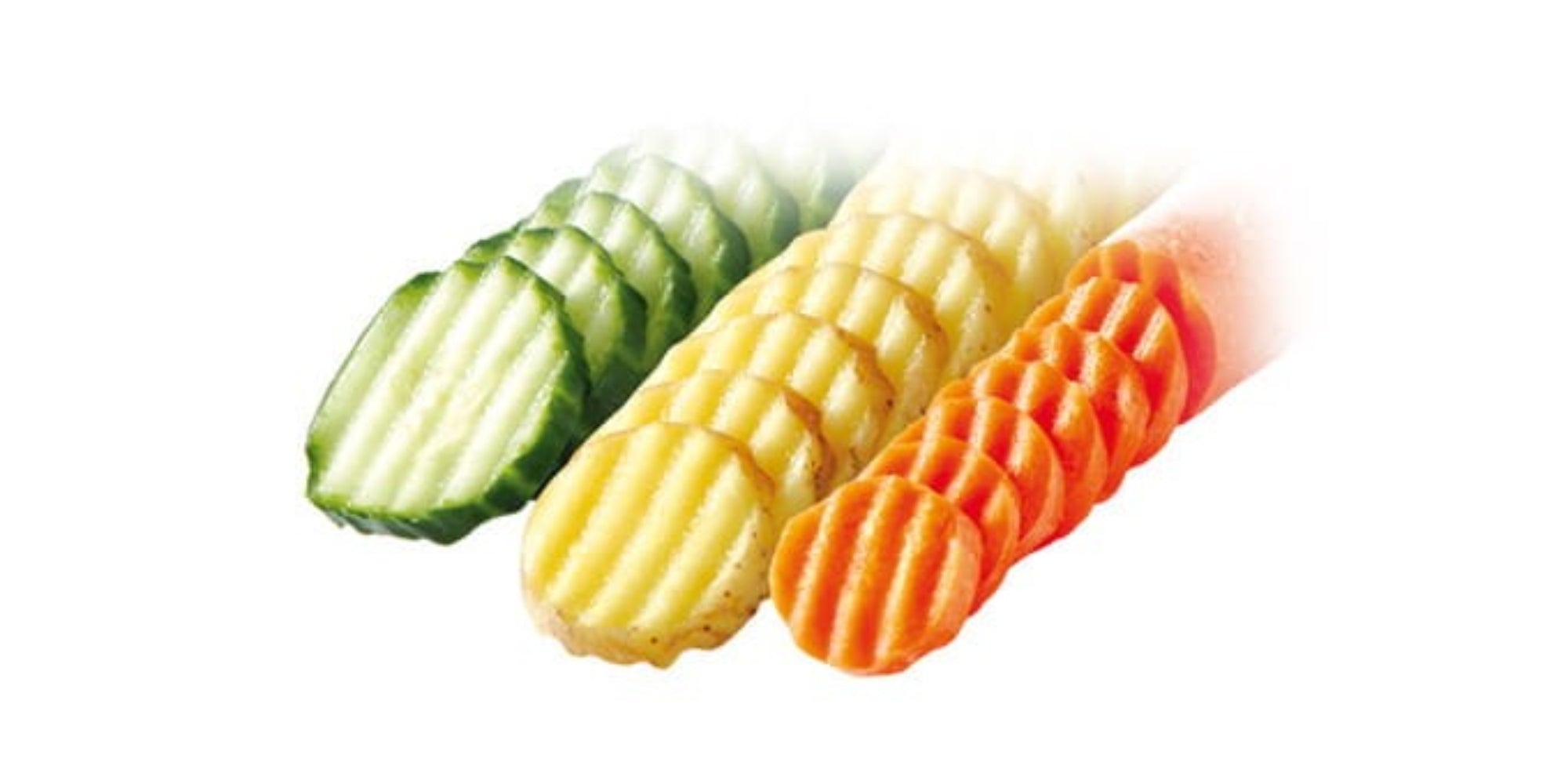 Karbowany nóż PRESTO – do warzyw, owoców, ciasta i dekoracji, stal nierdzewna, ergonomiczny uchwyt