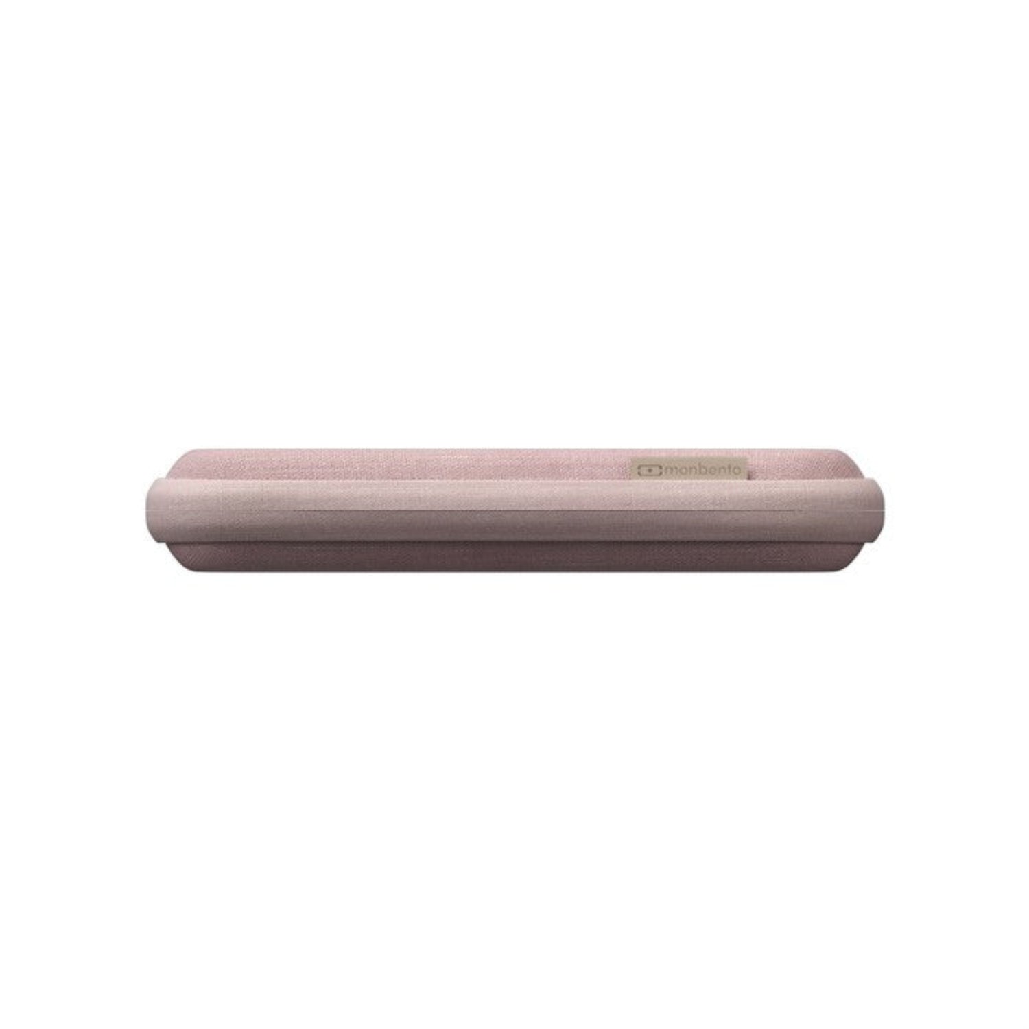 Monbento Slim Nest Pink – stalowy zestaw sztućców w etui na suwak, lekki, kompaktowy, trwały i idealny w podróży, kolor: różowy