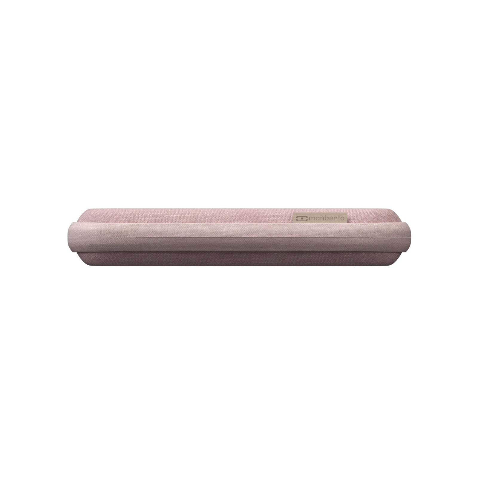 Monbento Slim Nest Pink – stalowy zestaw sztućców w etui na suwak, lekki, kompaktowy, trwały i idealny w podróży, kolor: różowy