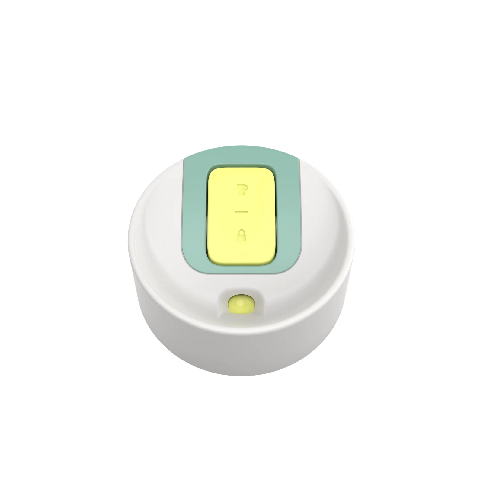 Kambukka Olympus 300 ml Enchanted Forest – kompaktowy zielony kubek termiczny, szczelny, One-Click, Snapclean®, utrzymuje ciepło 6h i zimno 11h.