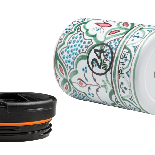 Kubek termiczny 24Bottles Marrakech – 350 ml, stal nierdzewna, szczelny, trzyma ciepło 6 h i zimno 24 h.