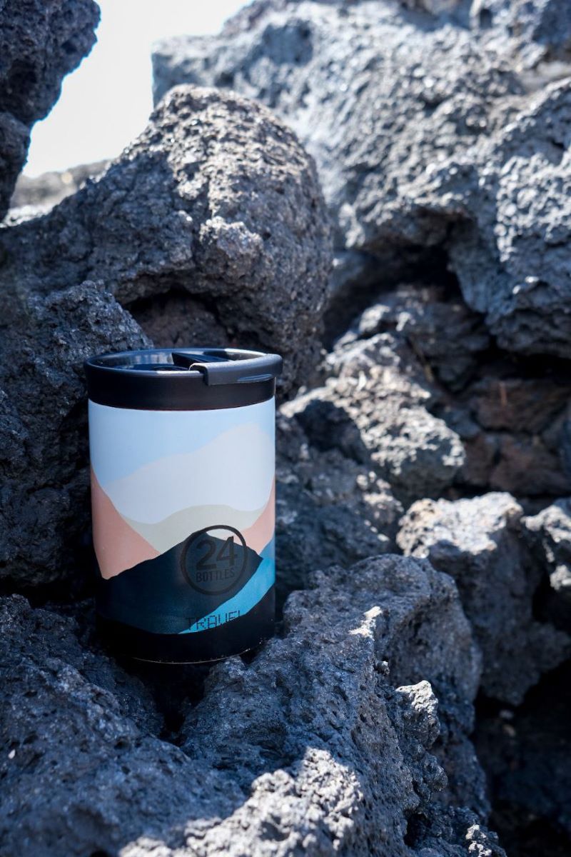 Kubek termiczny 24Bottles Mountains – 350 ml, stal nierdzewna, szczelny, trzyma ciepło 6 h i zimno 24 h.