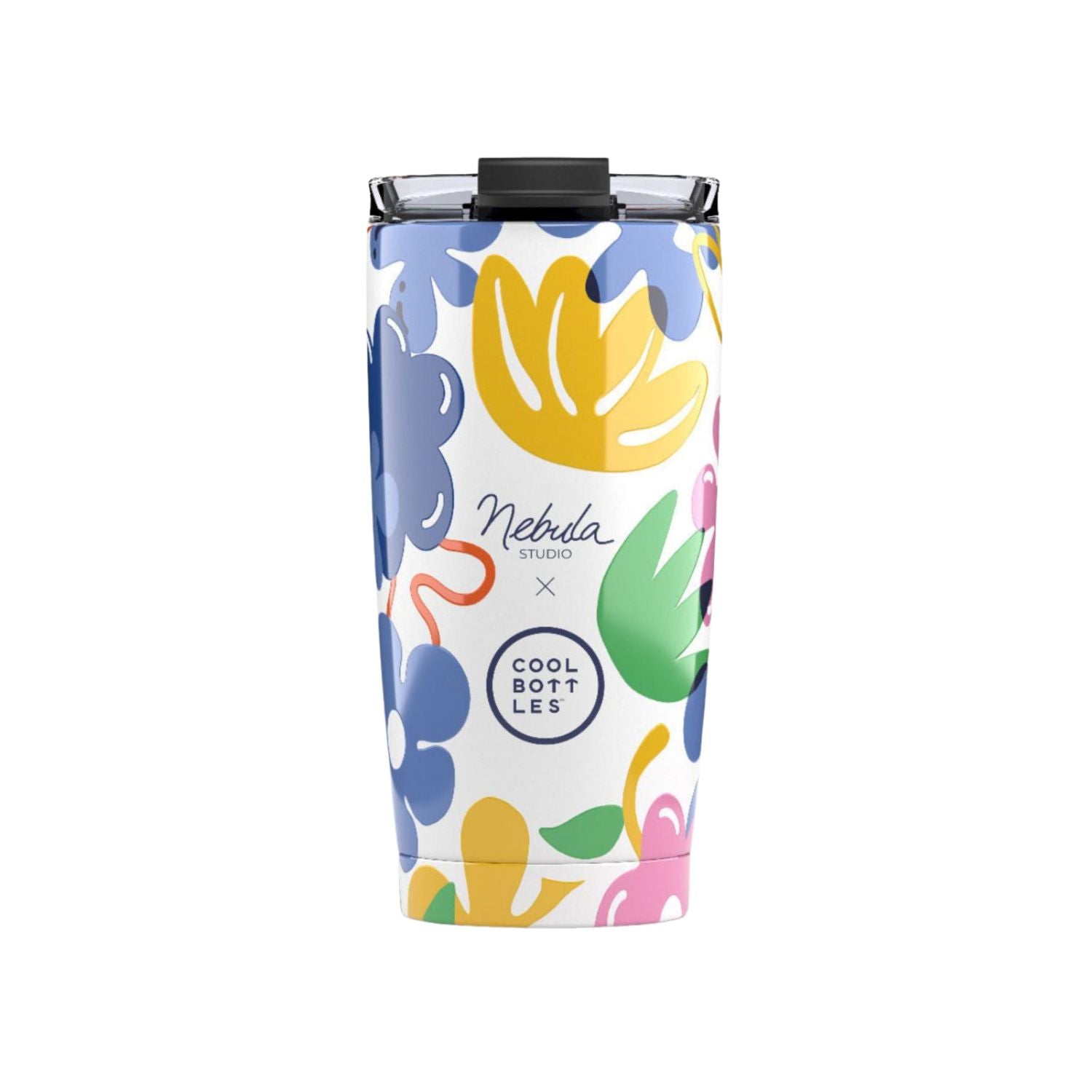 Kubek termiczny Cool Bottles Xclusive Floral Madness – potrójna izolacja, miękkie wykończenie, zero wycieków.