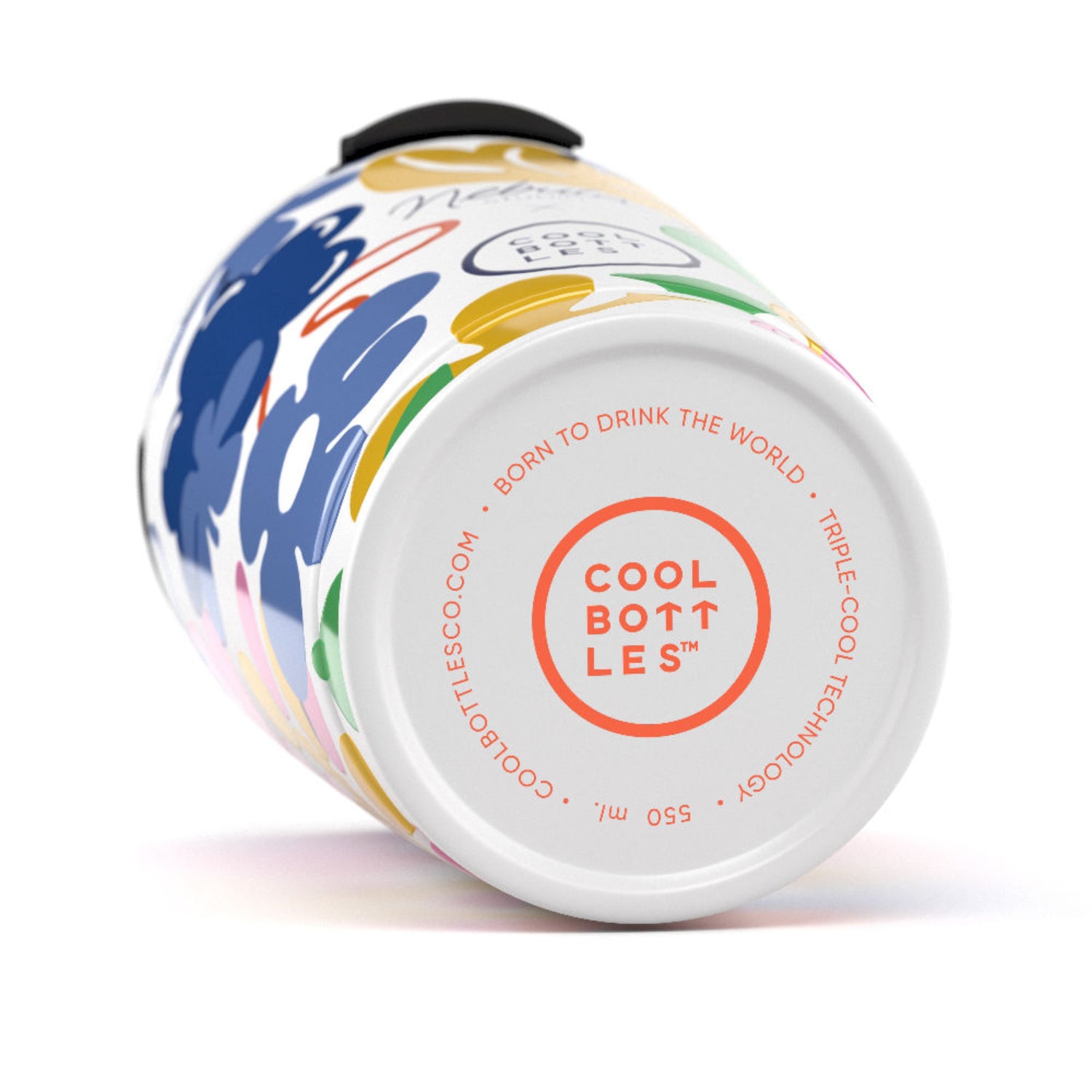 Kubek termiczny Cool Bottles Xclusive Floral Madness – potrójna izolacja, miękkie wykończenie, zero wycieków.