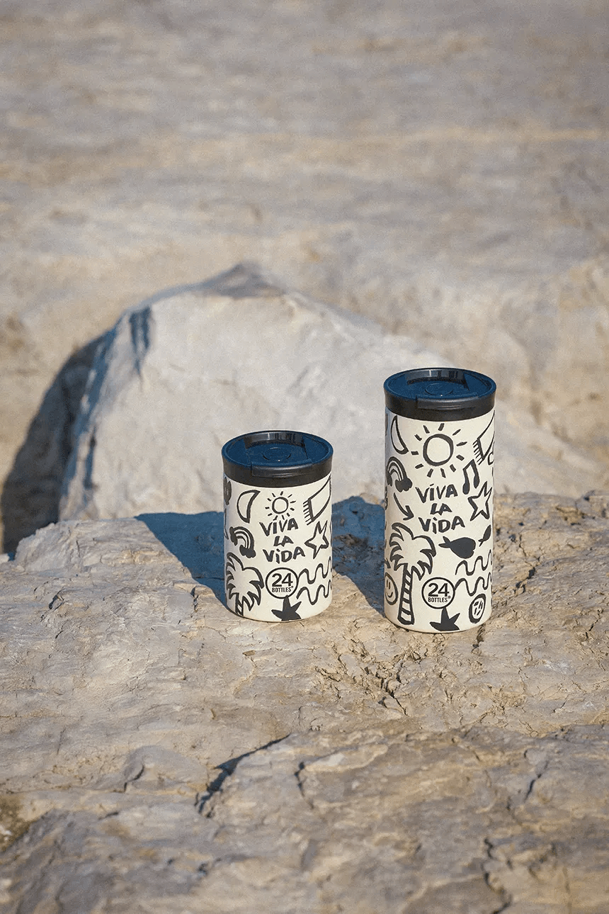 24Bottles Travel Tumbler Viva la Vida600 ml – kubek stalowy, który nie zmienia smaku kawy i herbaty