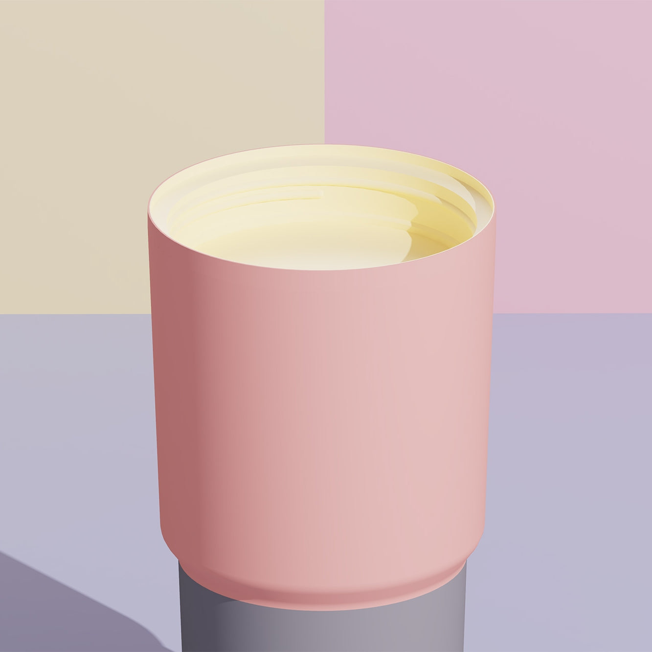 Kubek termiczny Asobu Pick Me Up Pastel Blue - 650 ml, pokrywka z ustnikiem, silikonowa podstawa, stal nierdzewna, 100% szczelności, kolor: niebieski