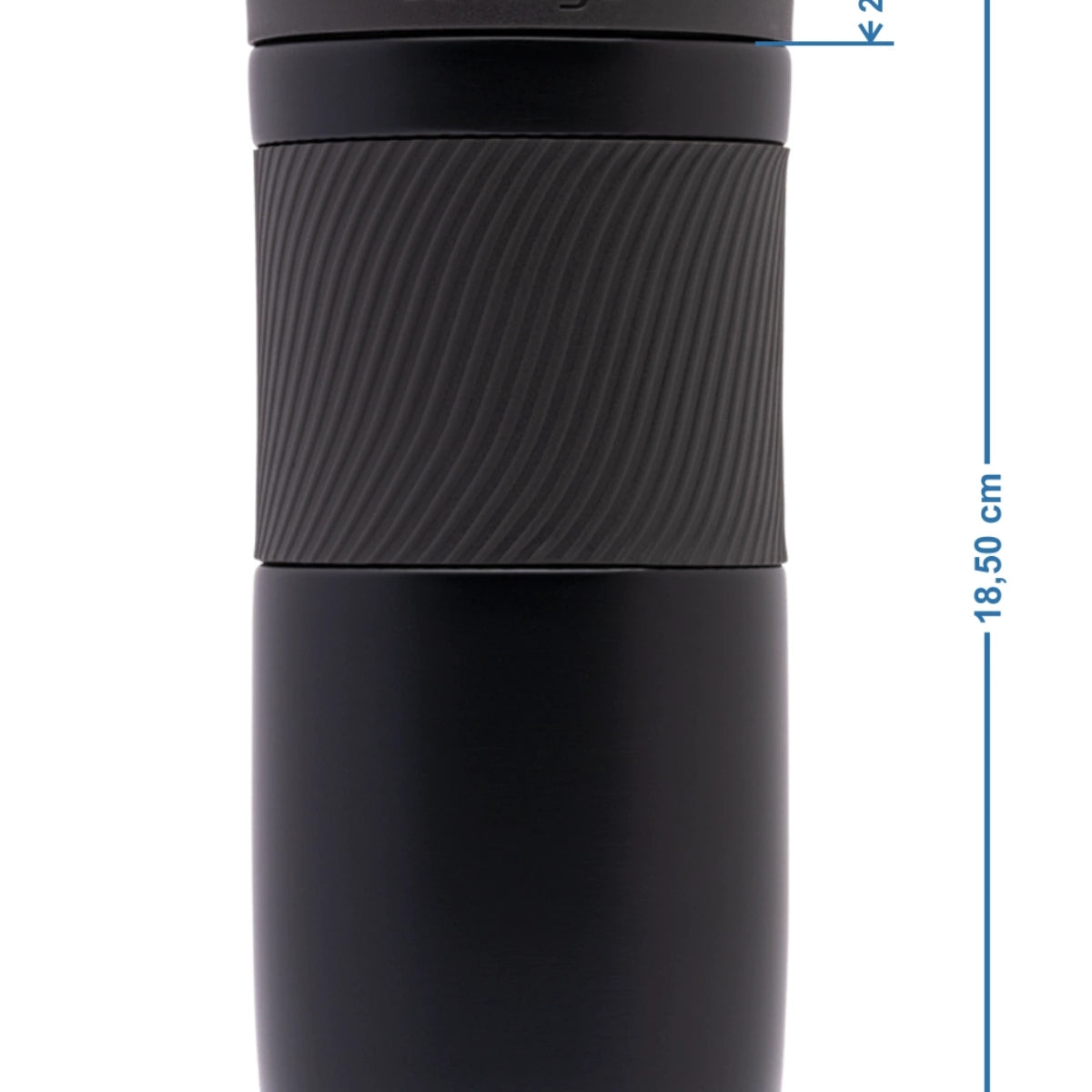 Kubek Contigo Byron Vivacious– stalowy, szczelny, 470 ml, SnapSeal®, idealny na kawę do auta i w drogę, kolor: różowy