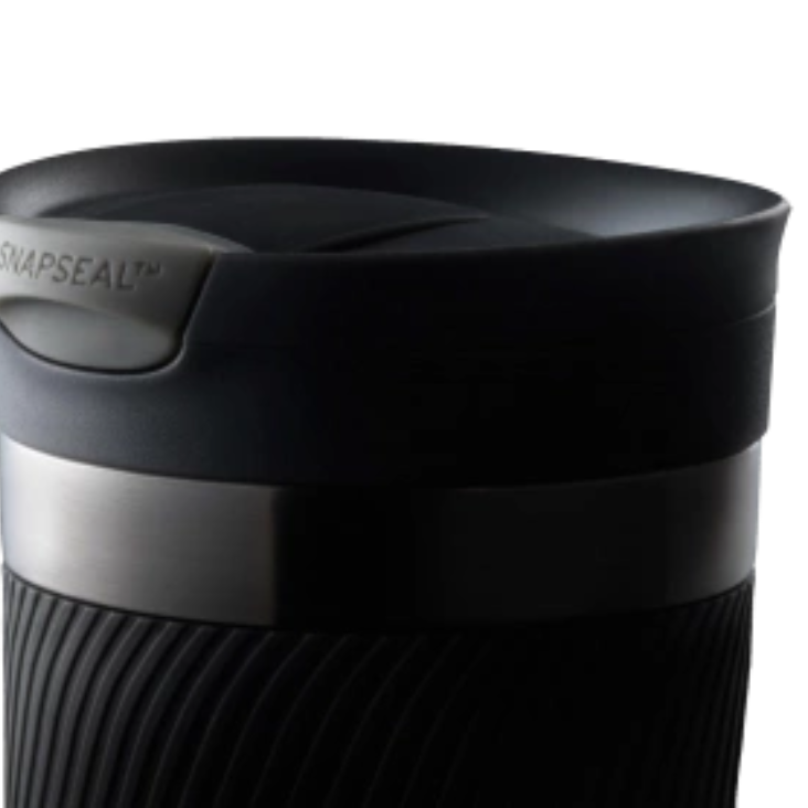 Kubek Contigo Byron Gunmetal – stalowy, szczelny, 720ml, SnapSeal®, idealny na kawę do auta i w drogę, kolor: czarny