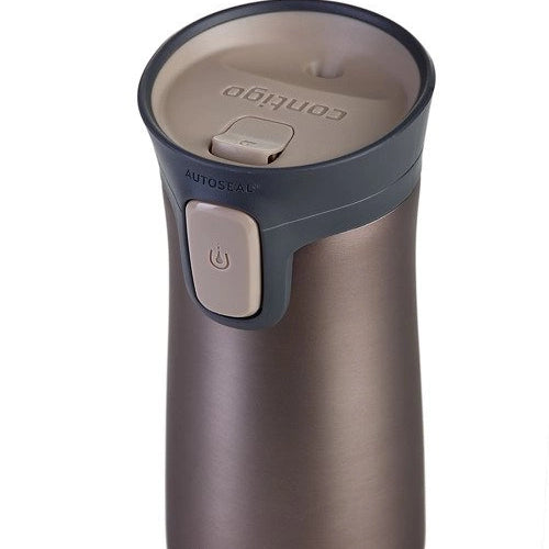 Kubek Contigo Latte 300 ml – mały, lekki i szczelny termos z izolacją na 3 h ciepła i 10 h chłodu.