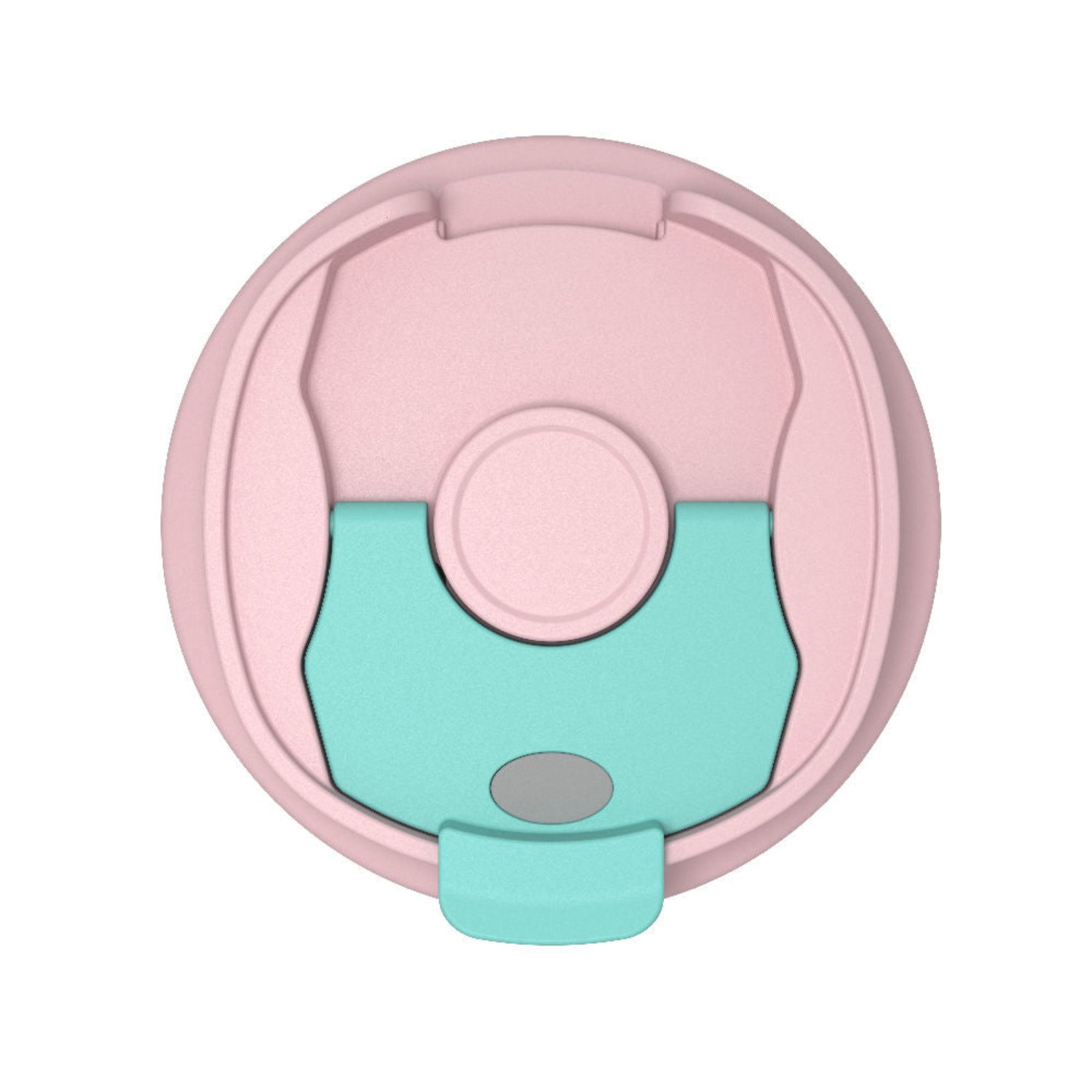 Cool Bottles Paradise Capri – kompaktowy, szczelny kubek termiczny bez BPA, z antypoślizgowym wykończeniem, kolor: turkusowy