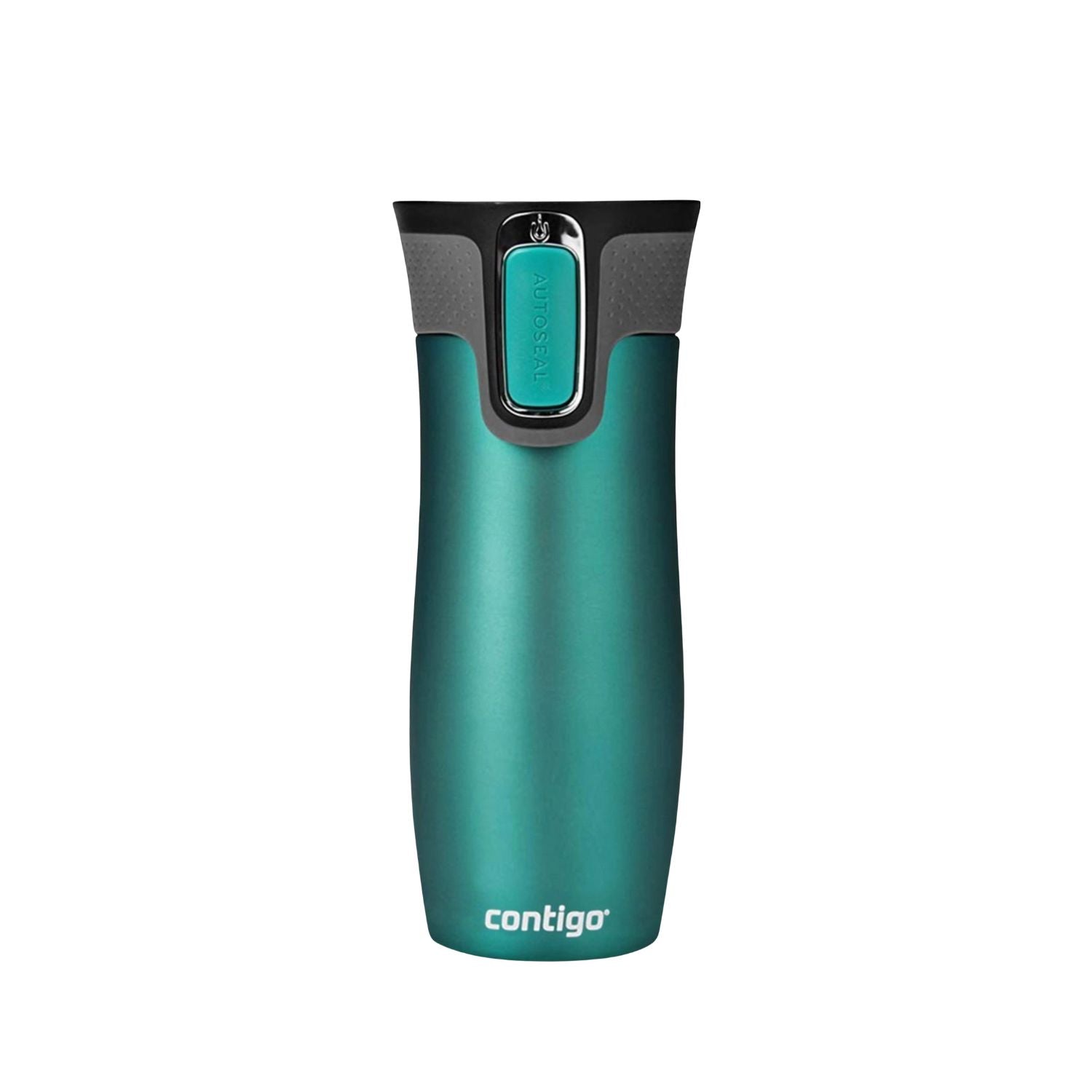 Kubek termiczny Contigo West Loop 470 ml – 100% szczelny, utrzymuje ciepło do 5 h i zimno do 12 h, idealny w podróży, kolor: morski