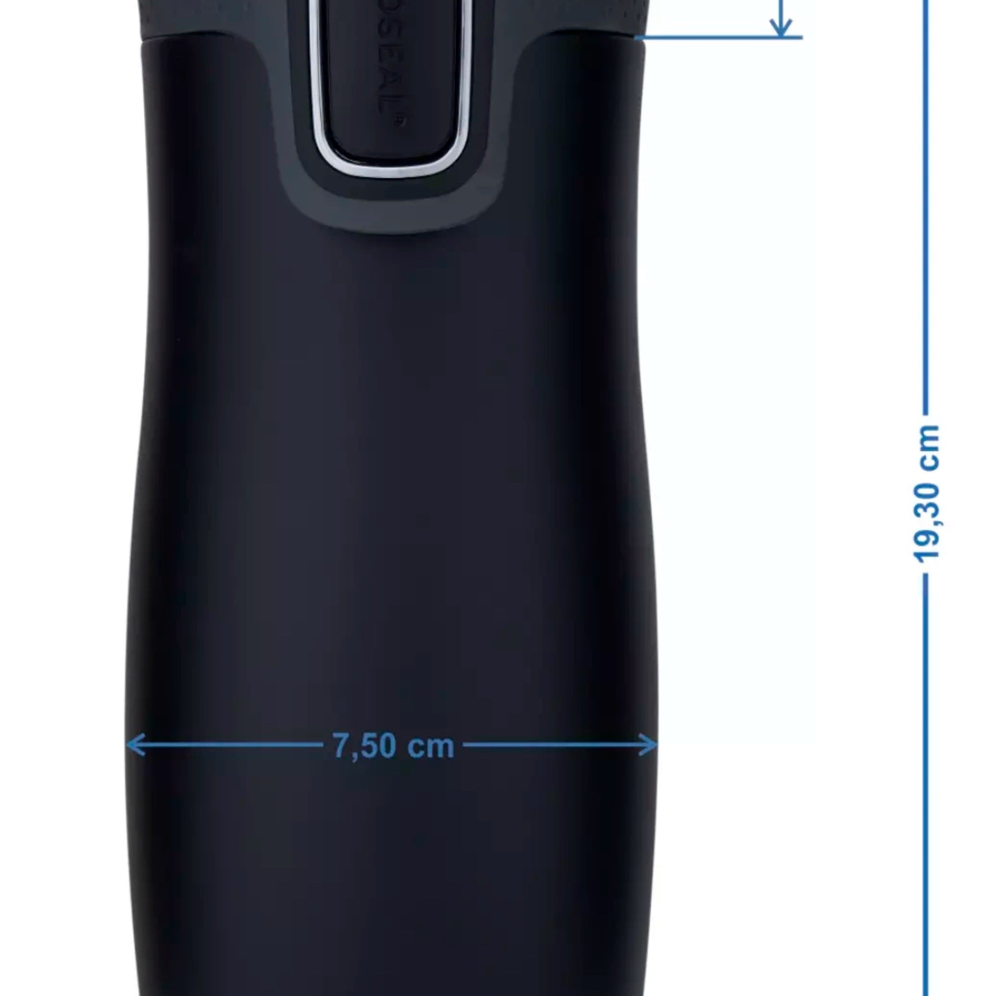 Kubek termiczny Contigo West Loop 470 ml – 100% szczelny, utrzymuje ciepło do 5 h i zimno do 12 h, idealny w podróży, kolor: latte