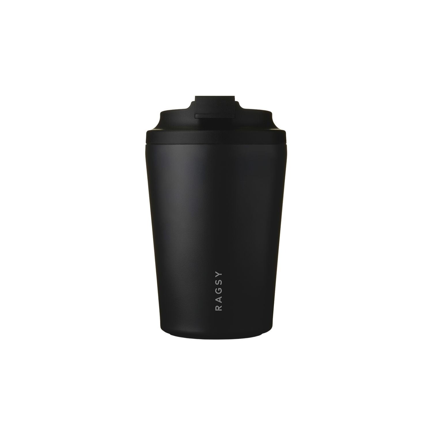 Czarny matowy kubek termiczny Ragsy Simply Cup 340 ml z powłoką ceramiczną