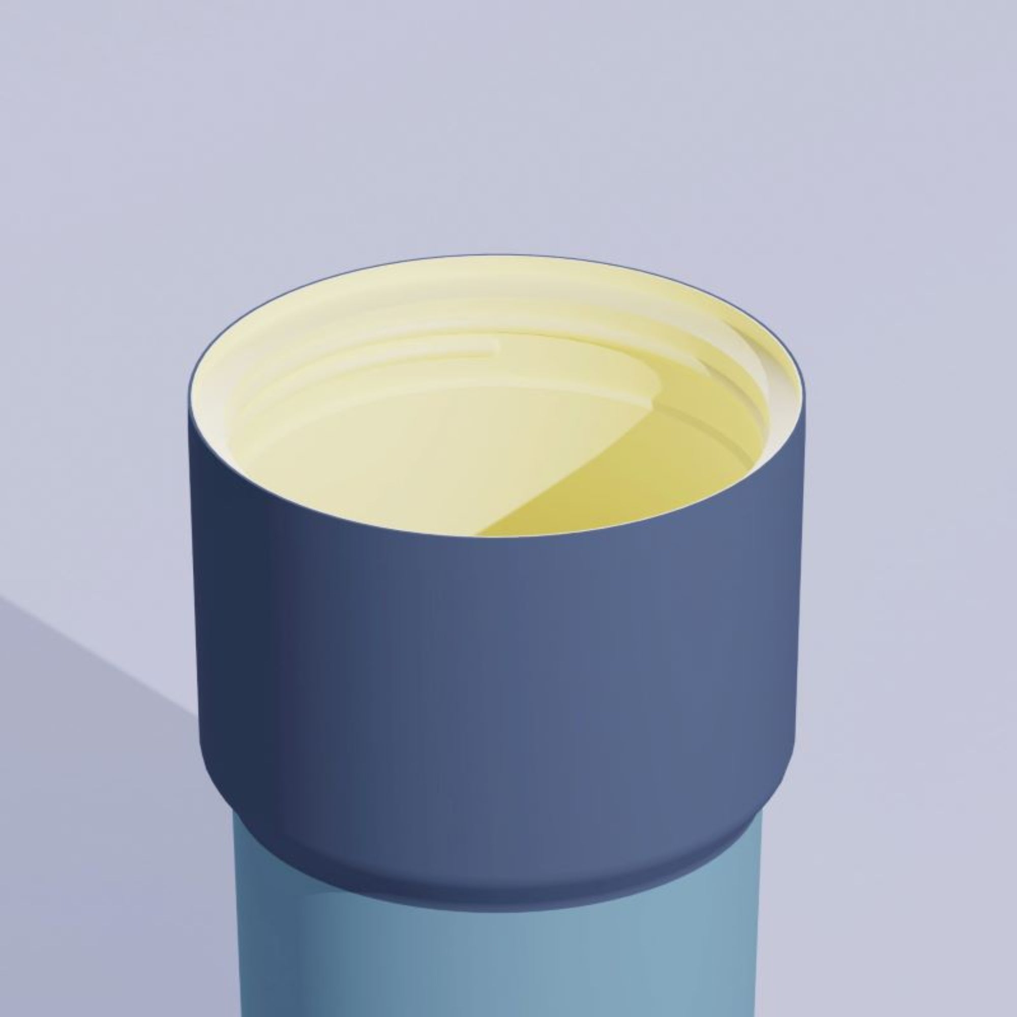 Asobu Coffee Express 360 ml Pastel Blue – lekki, szczelny kubek termiczny z ergonomicznym kształtem i powłoką Puramic.