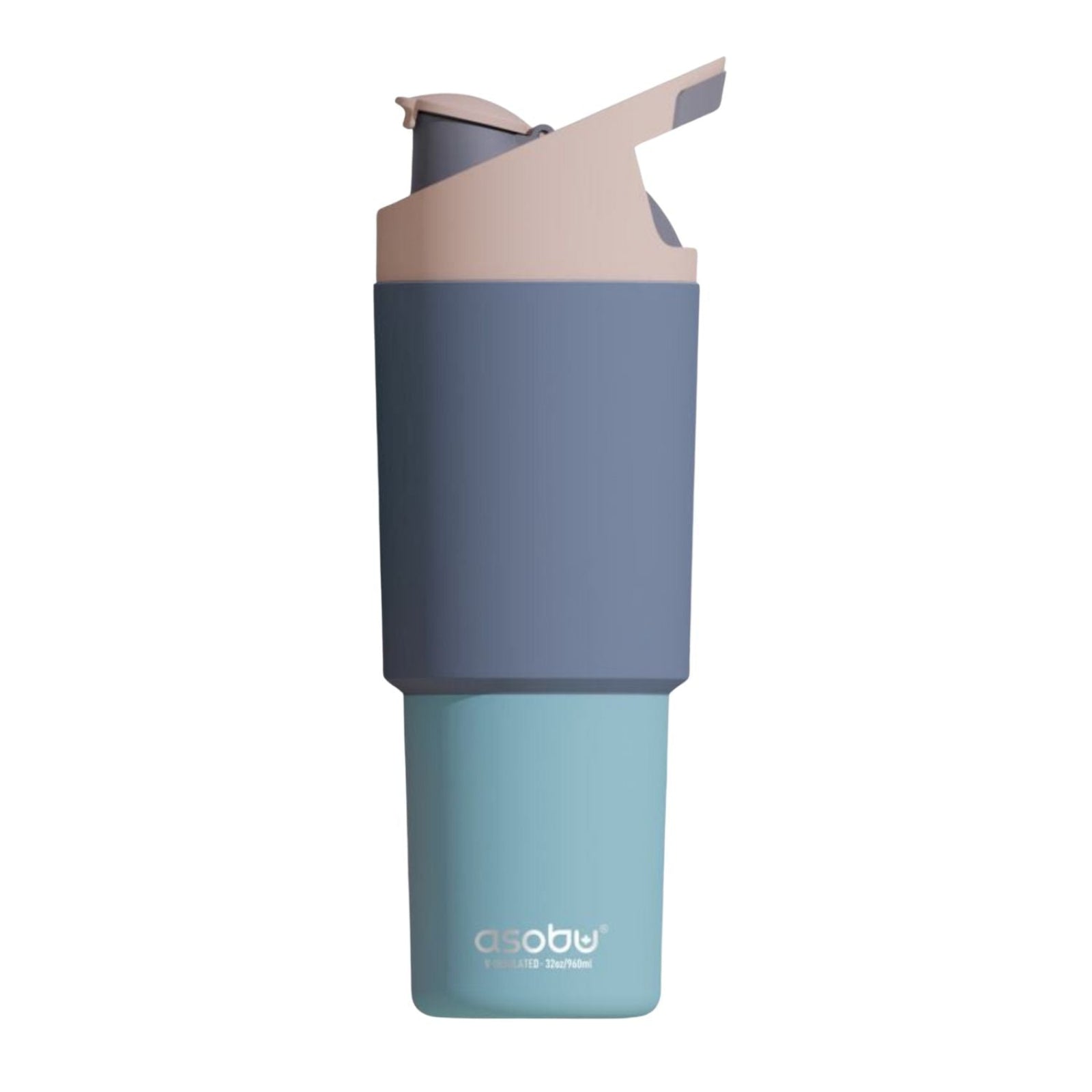 Asobu Cosmic 960 ml Pastel Blue – lekki, szczelny kubek termiczny z ergonomicznym kształtem i powłoką Puramic.