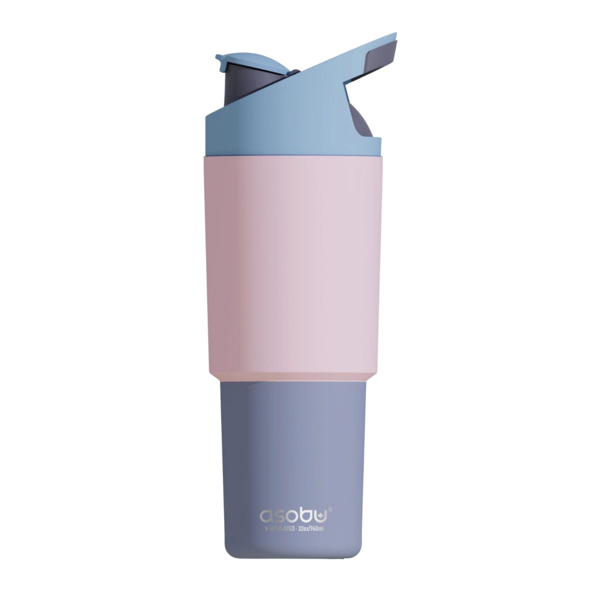 Asobu Cosmic 960 ml Pastel Pink – lekki, szczelny kubek termiczny z ergonomicznym kształtem i powłoką Puramic, kolor: różowy