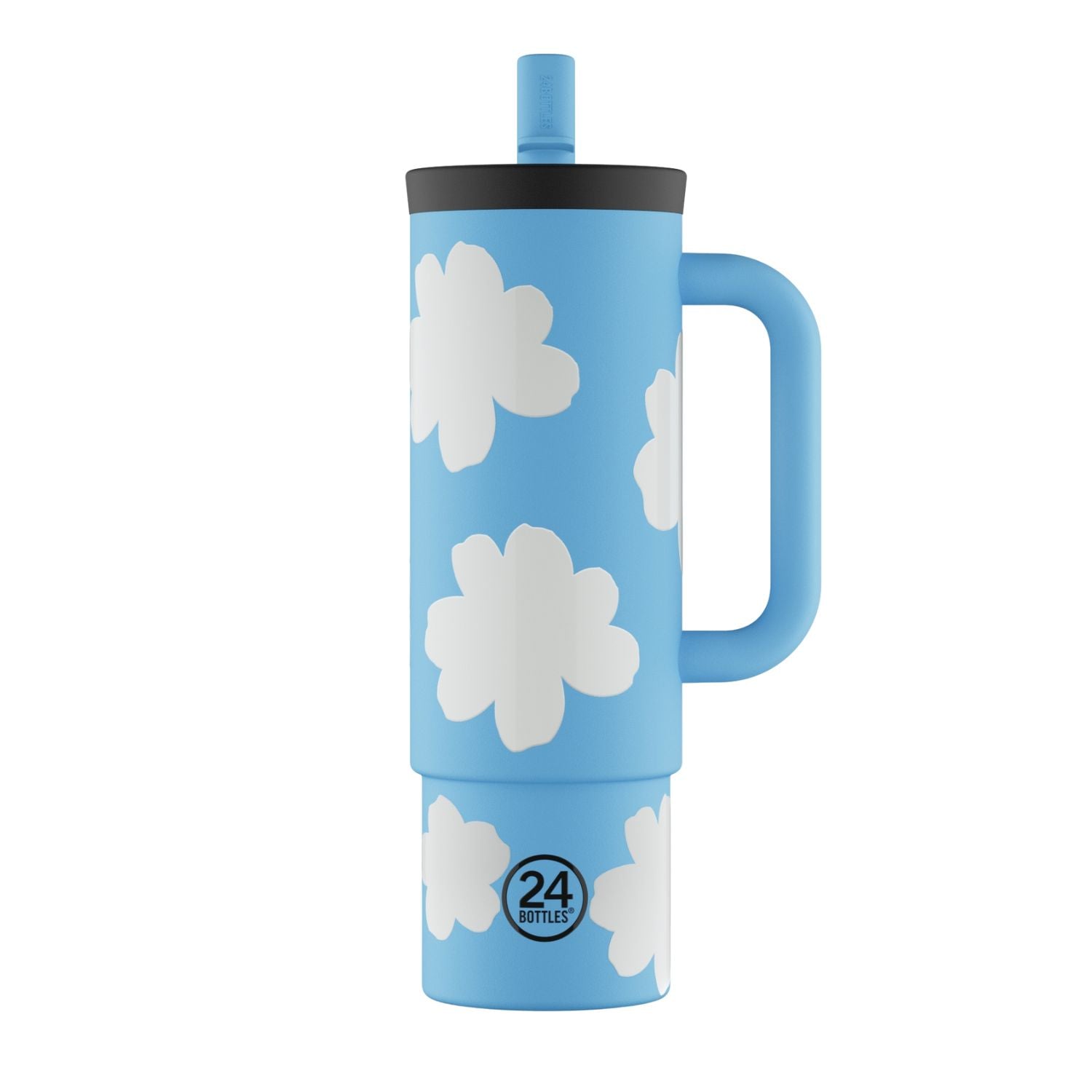 Kubek termiczny 24Bottles Straw Cup 800 ml Daydreaming – trzyma ciepło do 12h, zimno do 24h. Szczelny, wygodny ze słomką, idealny w podróży i na co dzień