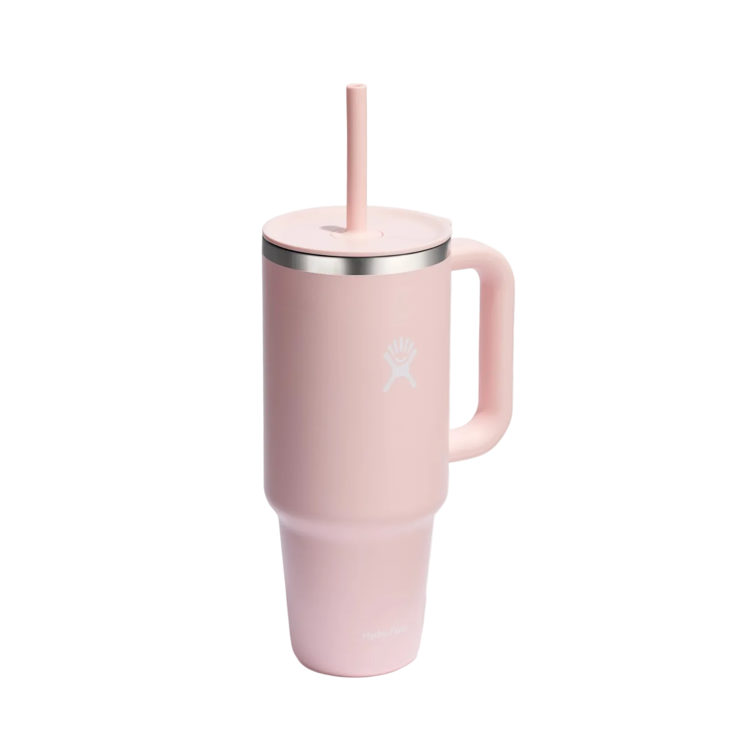 Kubek termiczny ze słomką Hydro Flask Trillium 1,1 l – podwójne ścianki, utrzymanie temperatury, antypoślizgowa powłoka i wygodny uchwyt, kolor: różowy