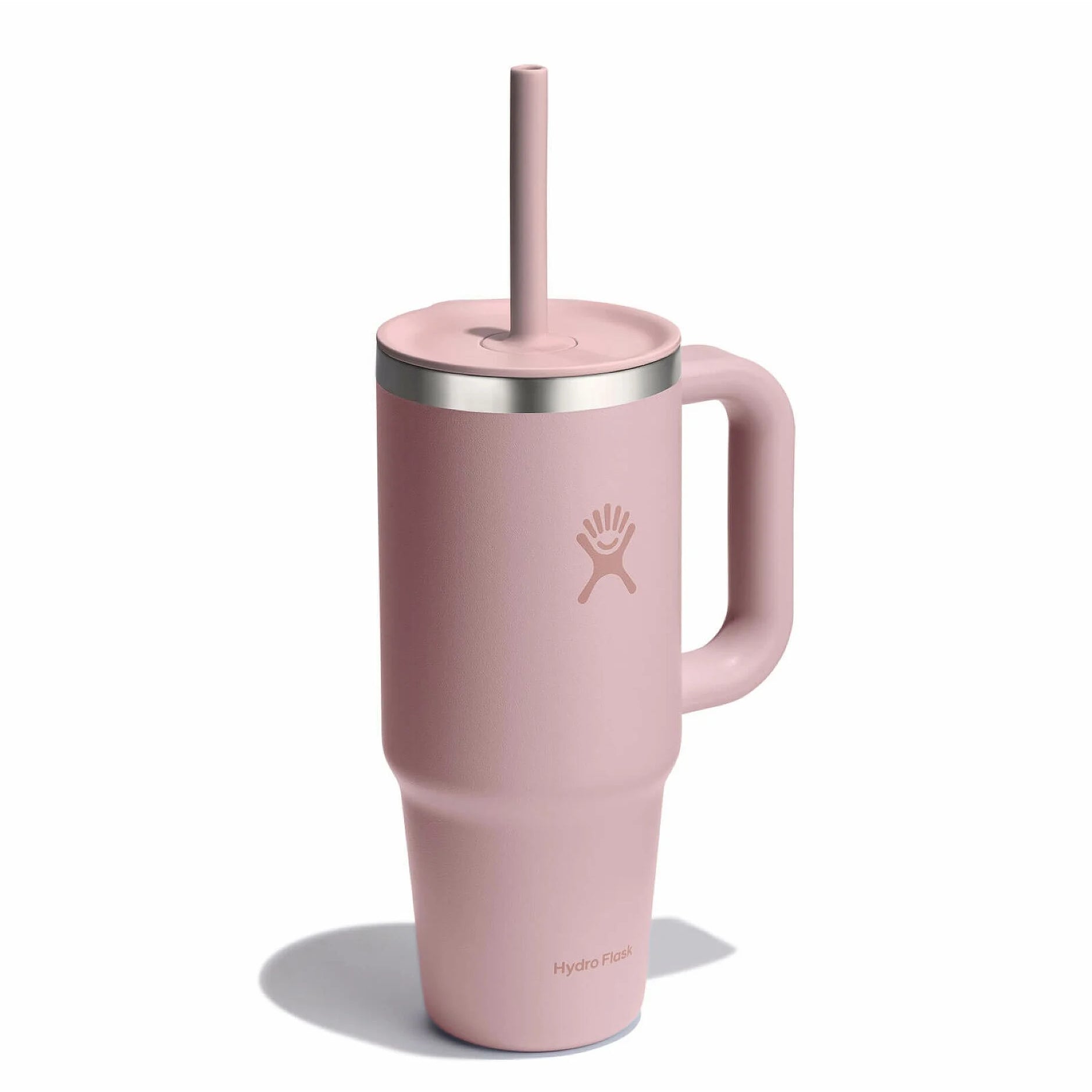 Kubek termiczny ze słomką Hydro Flask Trillium 710 ml – podwójne ścianki, utrzymanie temperatury, antypoślizgowa powłoka i wygodny uchwy, kolor: różowy