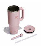 Kubek termiczny ze słomką Hydro Flask Trillium 710 ml – podwójne ścianki, utrzymanie temperatury, antypoślizgowa powłoka i wygodny uchwy, kolor: różowy