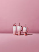 Kubek termiczny ze słomką Hydro Flask Bayberry Ombre 900 ml – podwójne ścianki, utrzymanie temperatury, antypoślizgowa powłoka i wygodny uchwyt, kolor: różowy