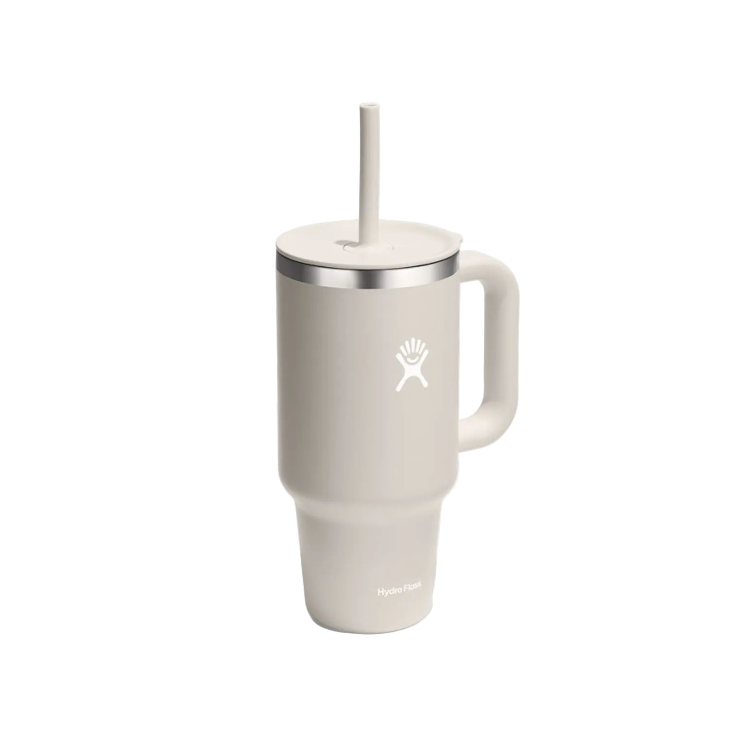 Kubek termiczny ze słomką Hydro Flask Oats 900 ml – podwójne ścianki, utrzymanie temperatury, antypoślizgowa powłoka i wygodny uchwyt, kolor: kremowy