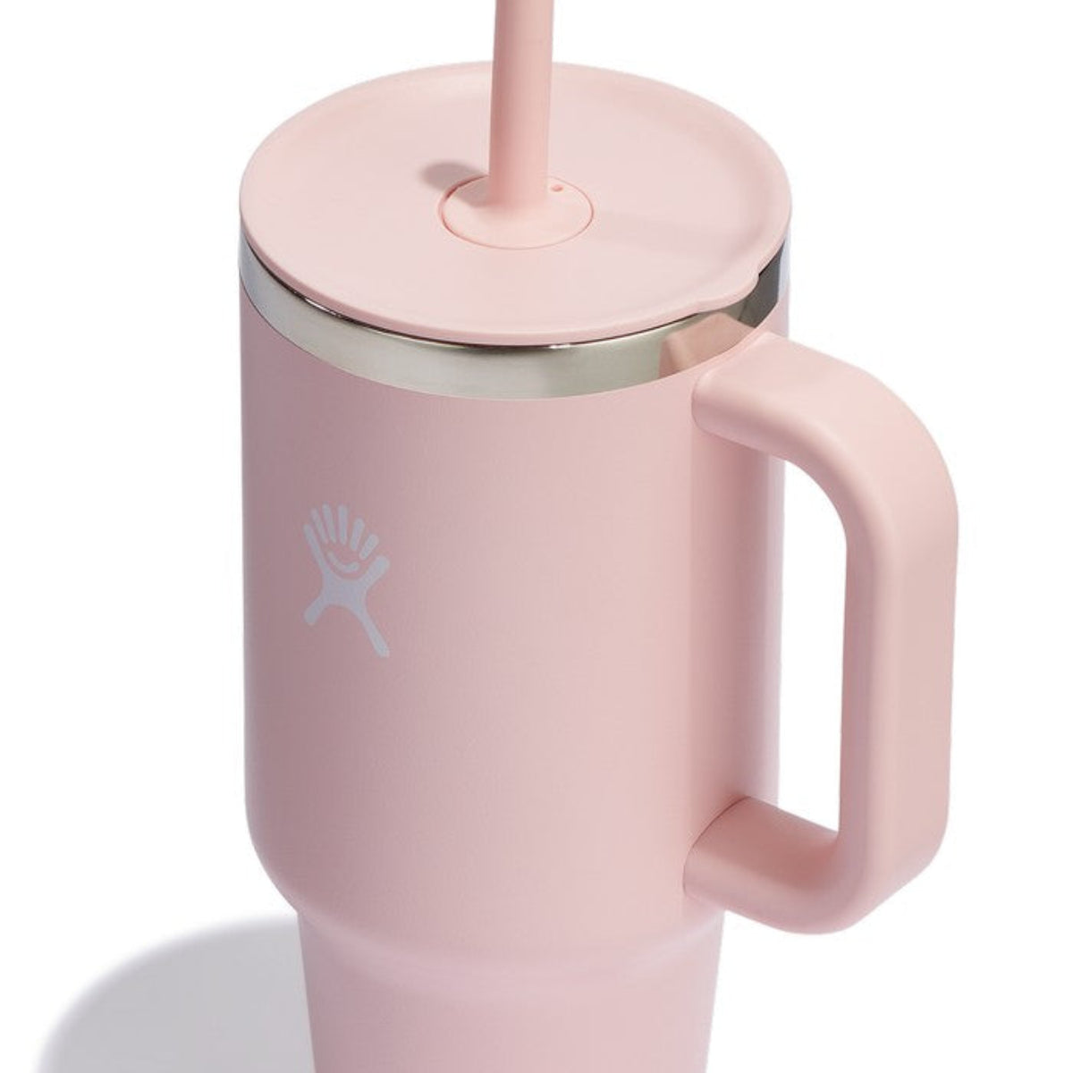 Kubek termiczny ze słomką Hydro Flask Trillium 900 ml – podwójne ścianki, utrzymanie temperatury, antypoślizgowa powłoka i wygodny uchwyt, kolor: różowy