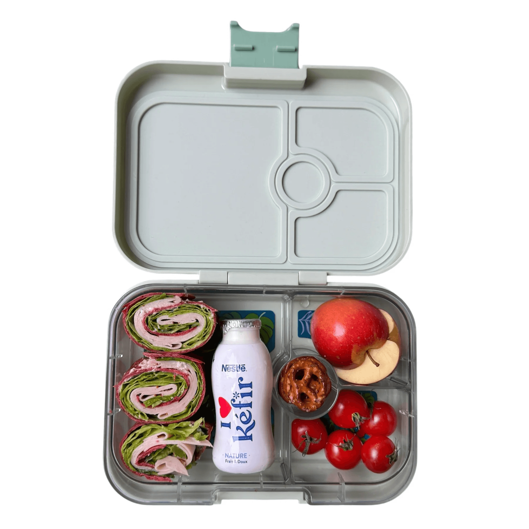 Szczelna śniadaniówka Yumbox Panino z silikonową uszczelką zapobiegającą wyciekaniu