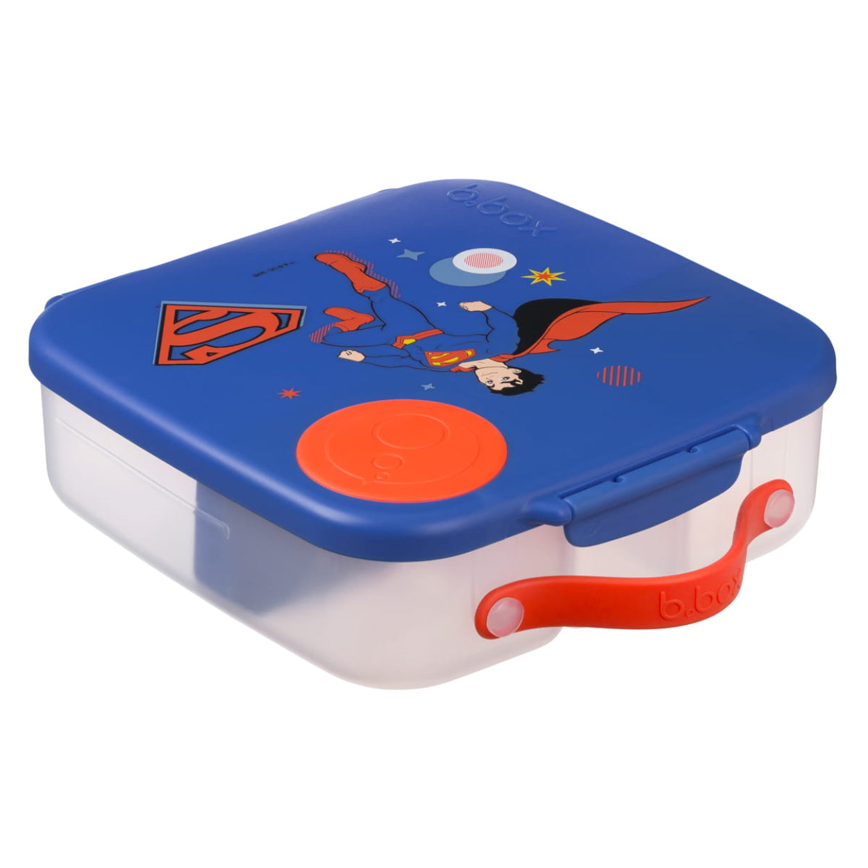 Duży b-box lunchbox Superman – wielopoziomowe pudełko śniadaniowe dla dzieci