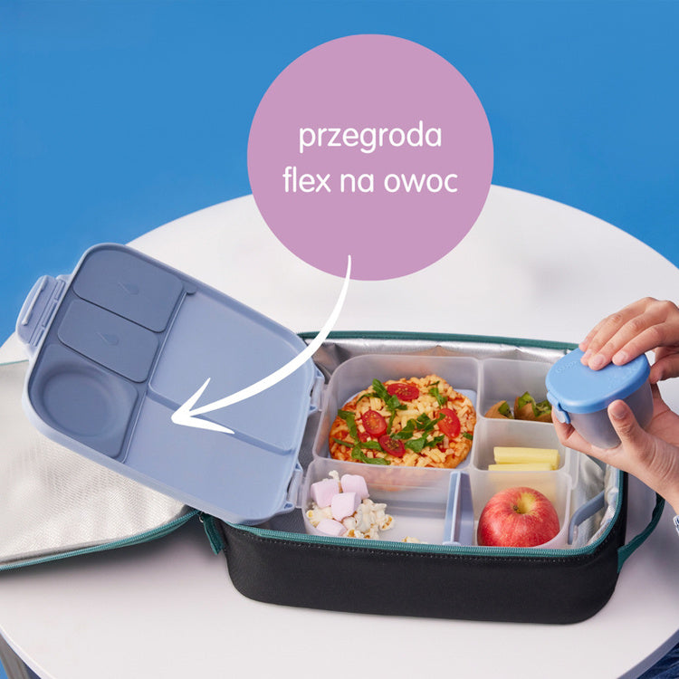 Pojemny lunchbox do szkoły na drugie śniadanie i obiad – b.box Lemon Twist
