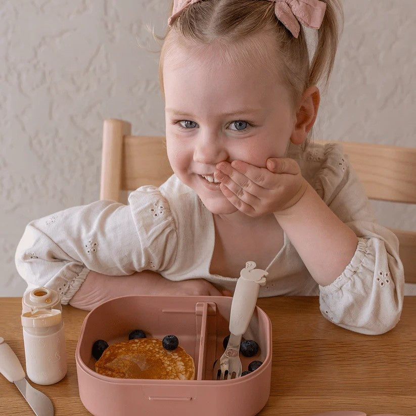 Lunchbox Citron Ballerina – biodegradowalny, szczelny i bezpieczny pojemnik na dziecięce posiłki.