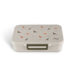 Lunchbox tritanowy Citron Dino 4-komorowy, 700 ml – szczelny, lekki, bez BPA, wzór: dinozaury, z pojemnikiem na sos