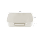 Lunchbox tritanowy Citron - wymiary