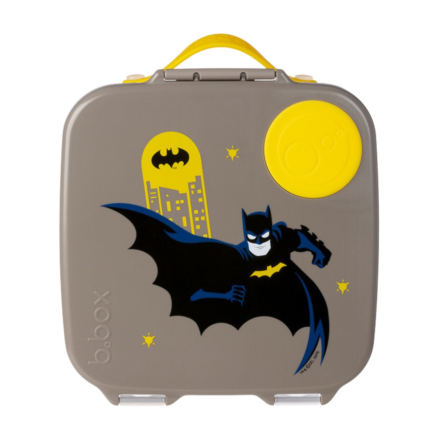 Lunchbox z przegródkami B.box – bez BPA, szczelny, pojemny i idealny na cały dzień, wzór: Batman