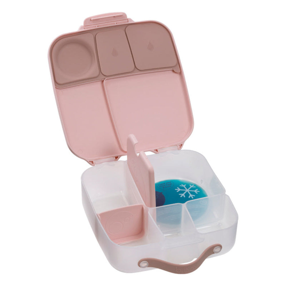 Lunchbox z przegródkami B.box  –  bez BPA, szczelny, pojemny i idealny na cały dzień, kolor: różowy