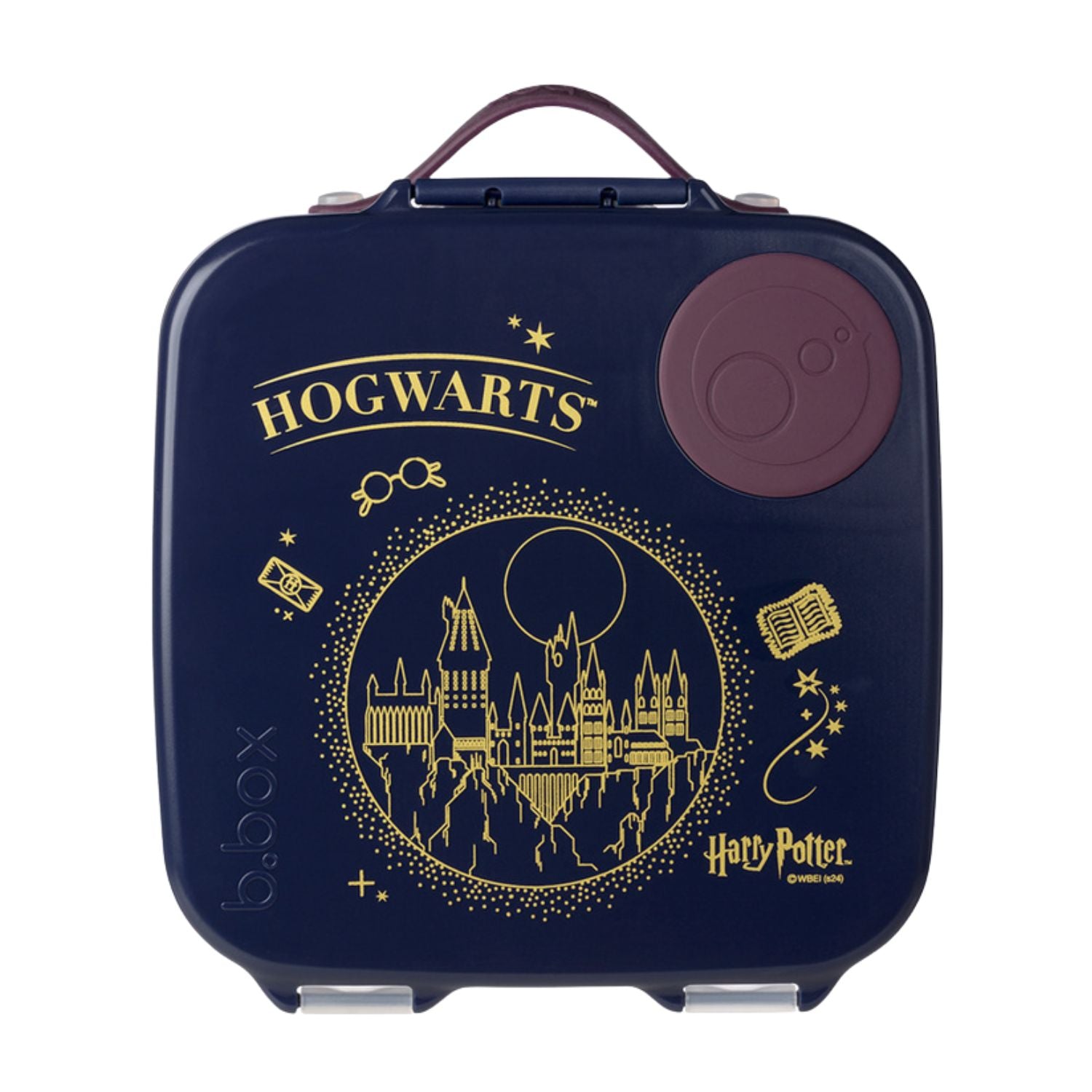 Lunchbox z przegródkami B.box – bez BPA, szczelny, pojemny i idealny na cały dzień, wzór: Harry Potter